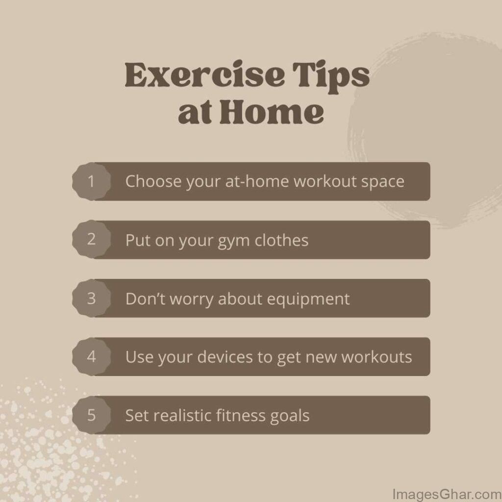 Exercise Tips images